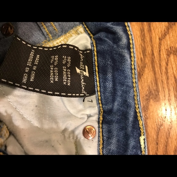 Girls 7 for all man kind jeans - Picture 3 of 4
